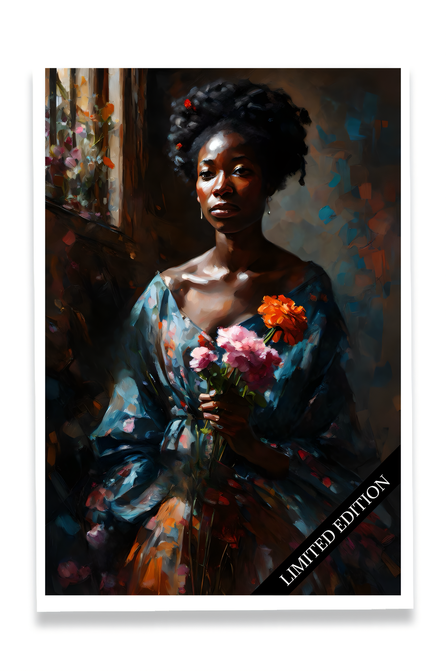 Lady with the Flowers