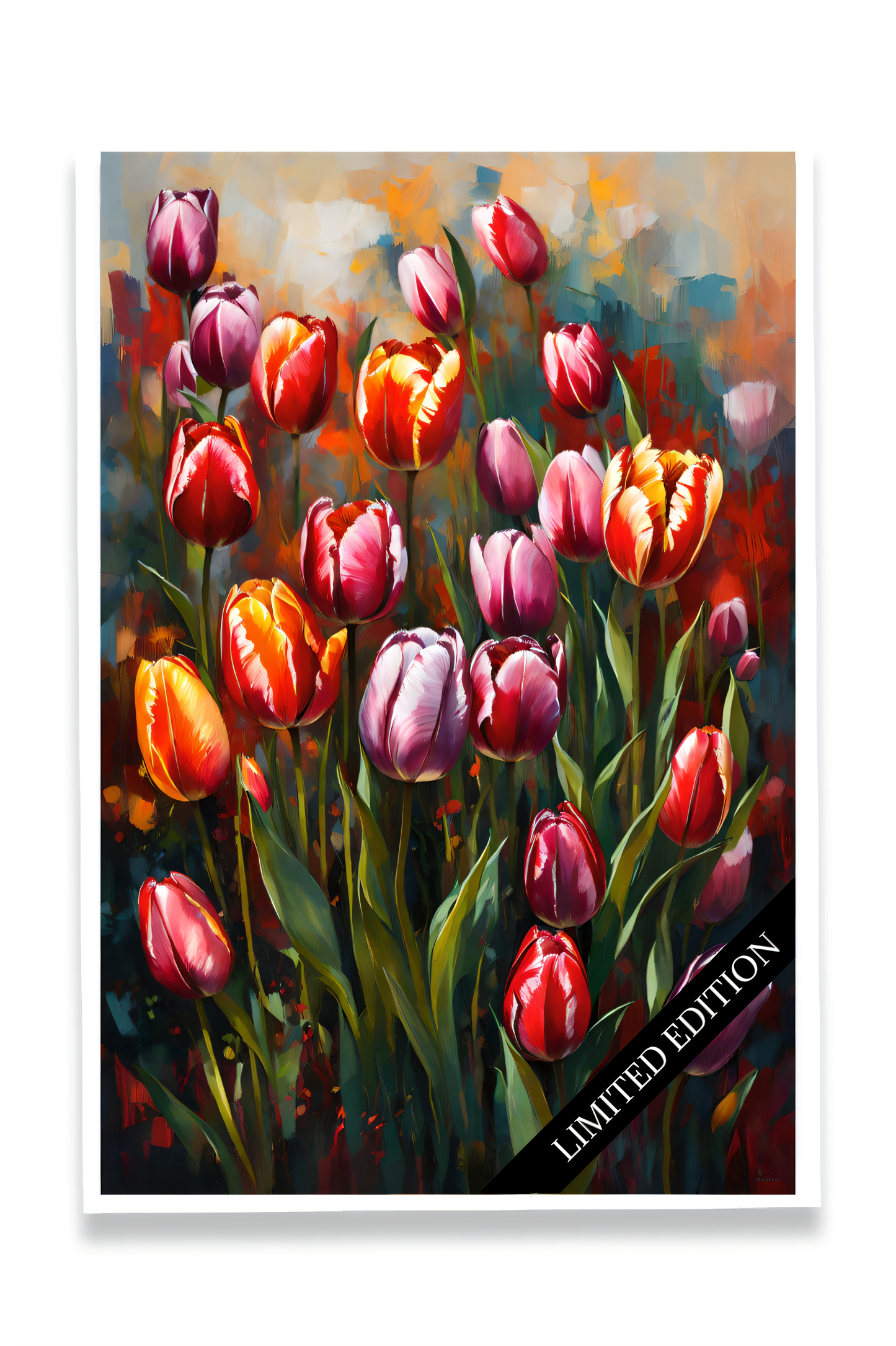 Tulips in the Evening