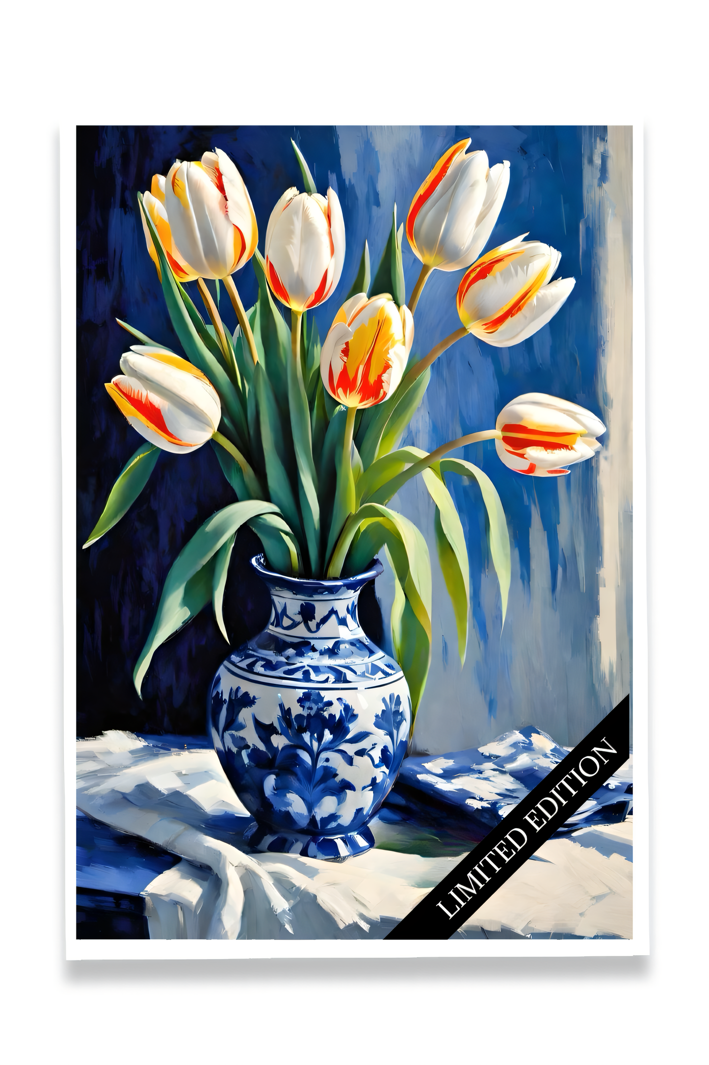 Tulip with a touch of Red
