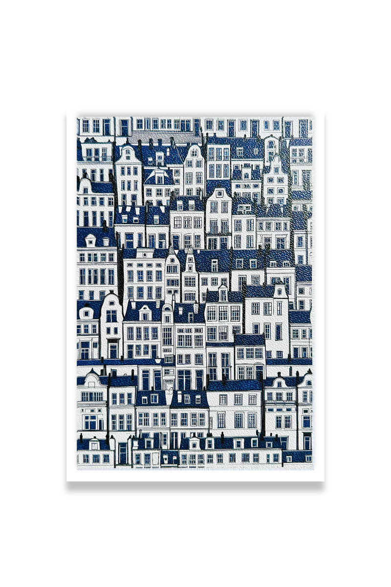 Amsterdam Blue Houses