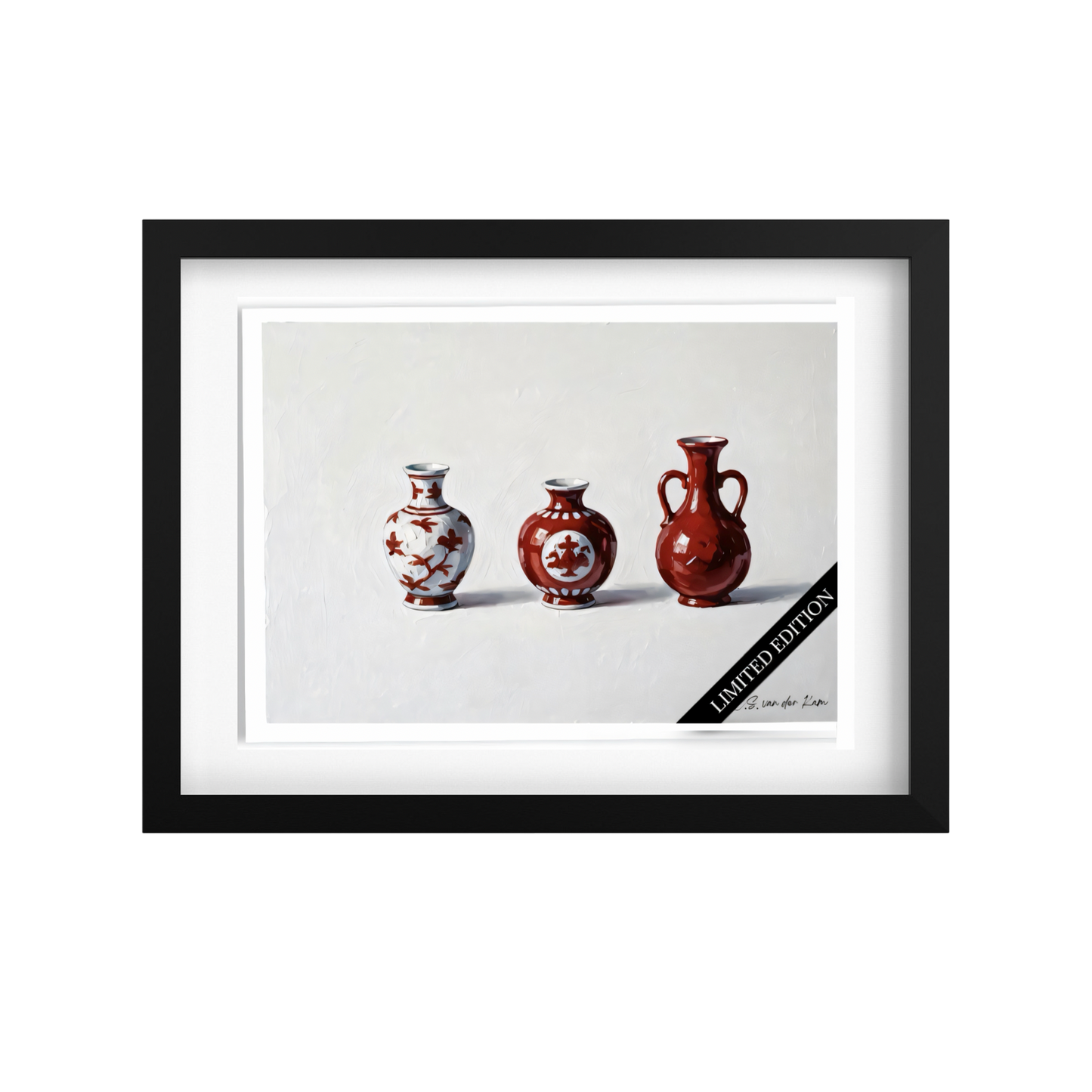 Red Vases
