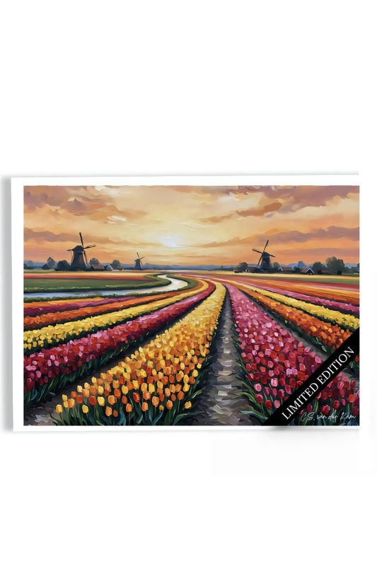 Sunset Tulipfields