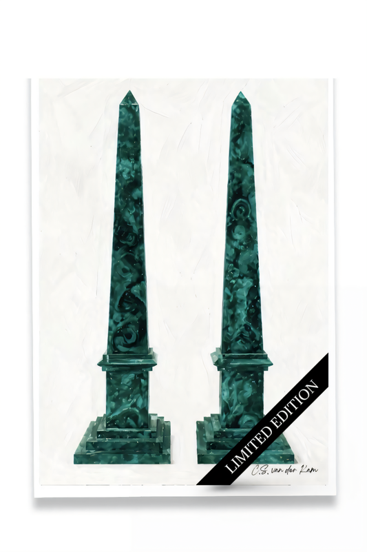 Malachite Obelisks