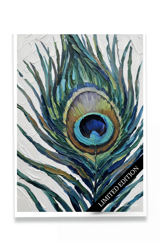 Peacock Feathers I