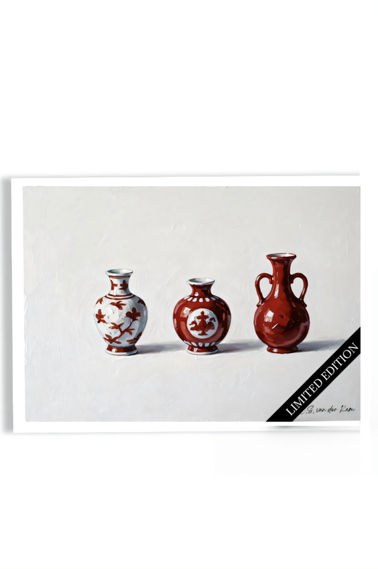 Red Vases