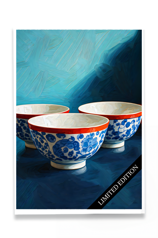 Red & Blue Bowls