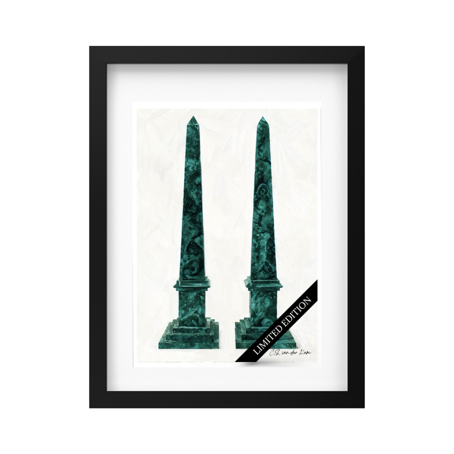 Malachite Obelisks