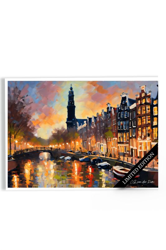 Westertoren Sunset