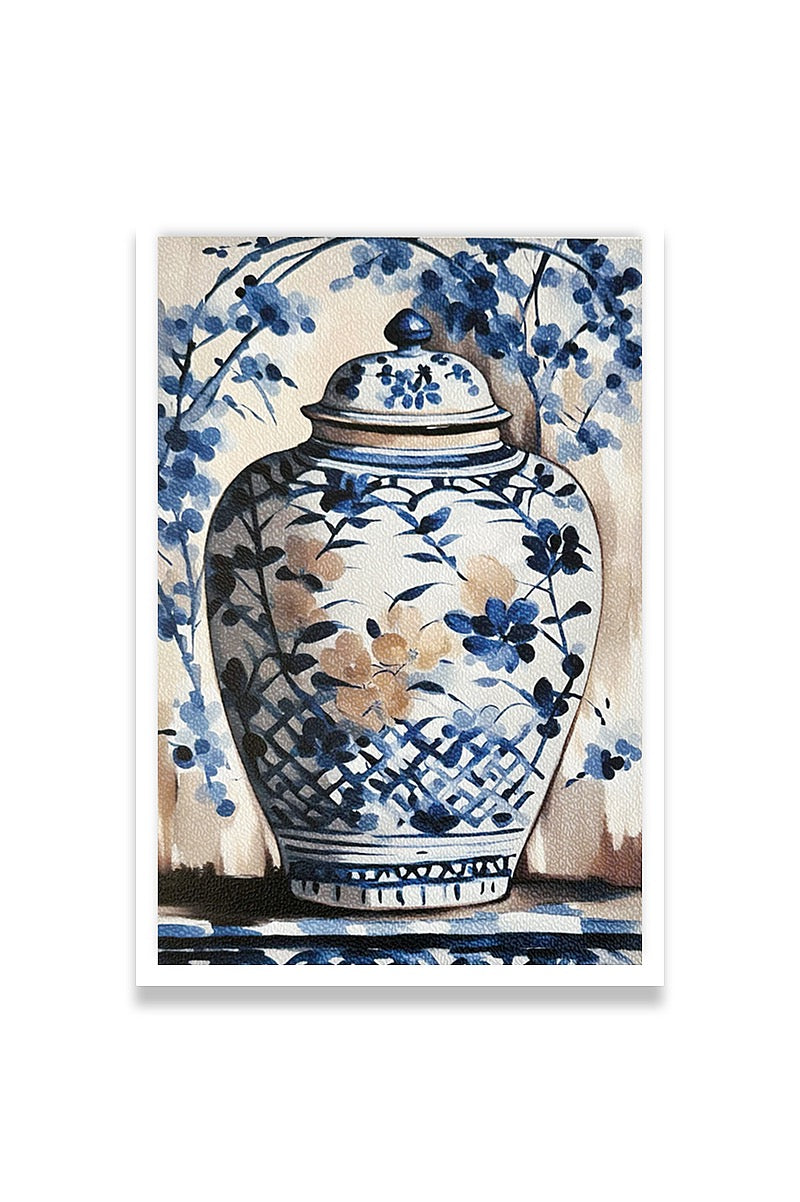 Large Oriental Jar